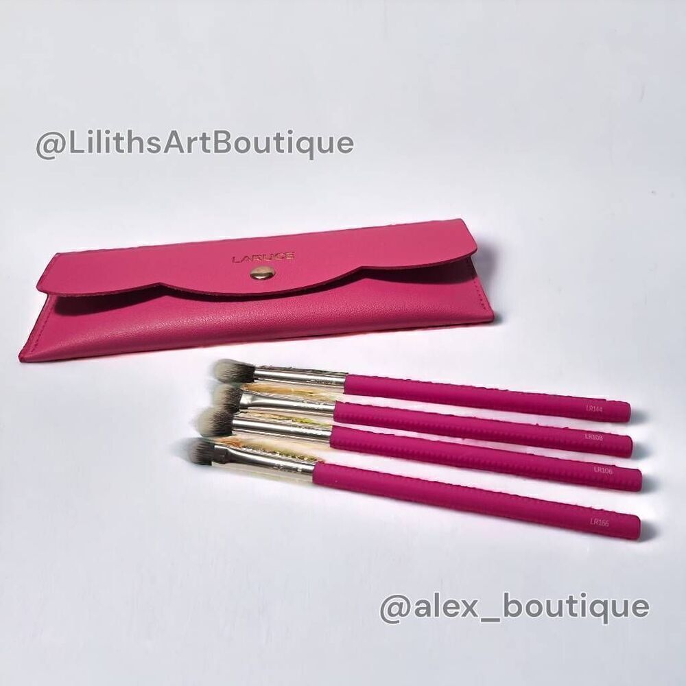 Laruce Beauty Kayla 4-Pieces Eye Makeup Brushes Set (X012) - Picture 3 of 5